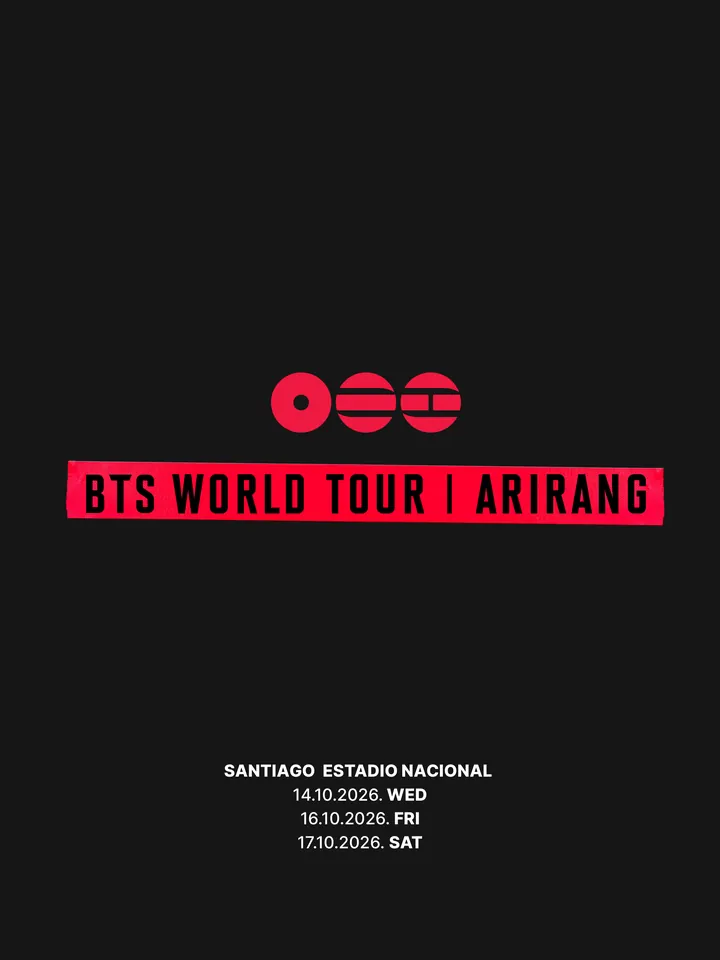 Know Before You Go, página 38 de 38. SANTIAGO ESTADIO NACIONAL 14.10.2026. WED 16.10.2026. FRI 17.10.2026. SAT